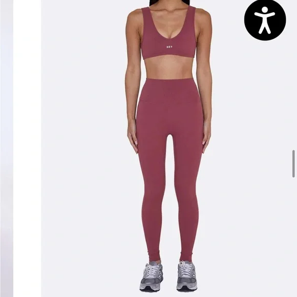 NWT Set active Sportbody leggings in Canyon